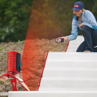 Leica Lino L2 vor Ort