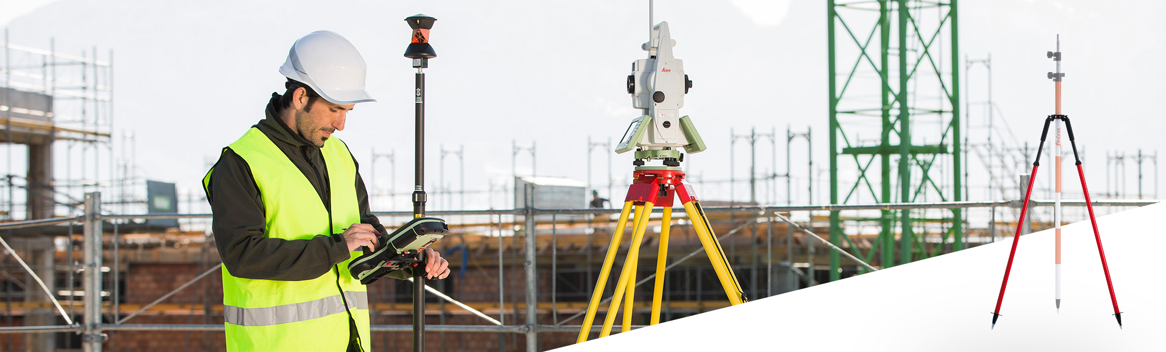 Accesorios Leica Geosystems - Bastones