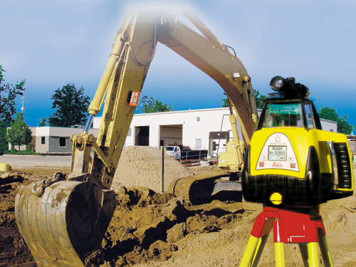 Leica Rugby 320/410/420 grade laser excavator