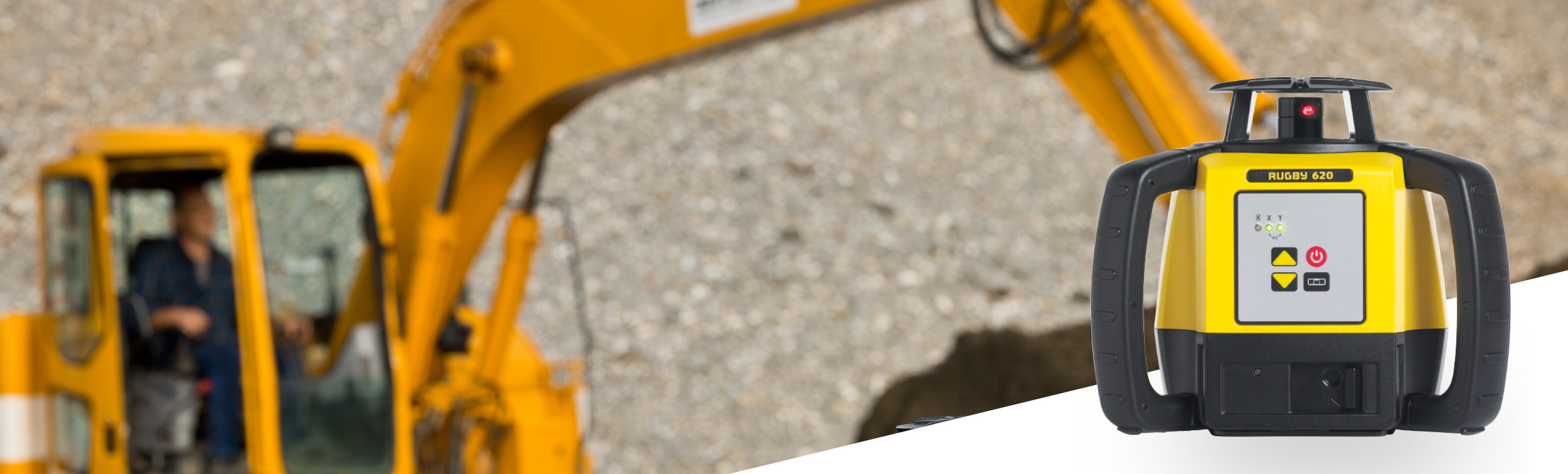 Leica Rugby 620 rotating laser