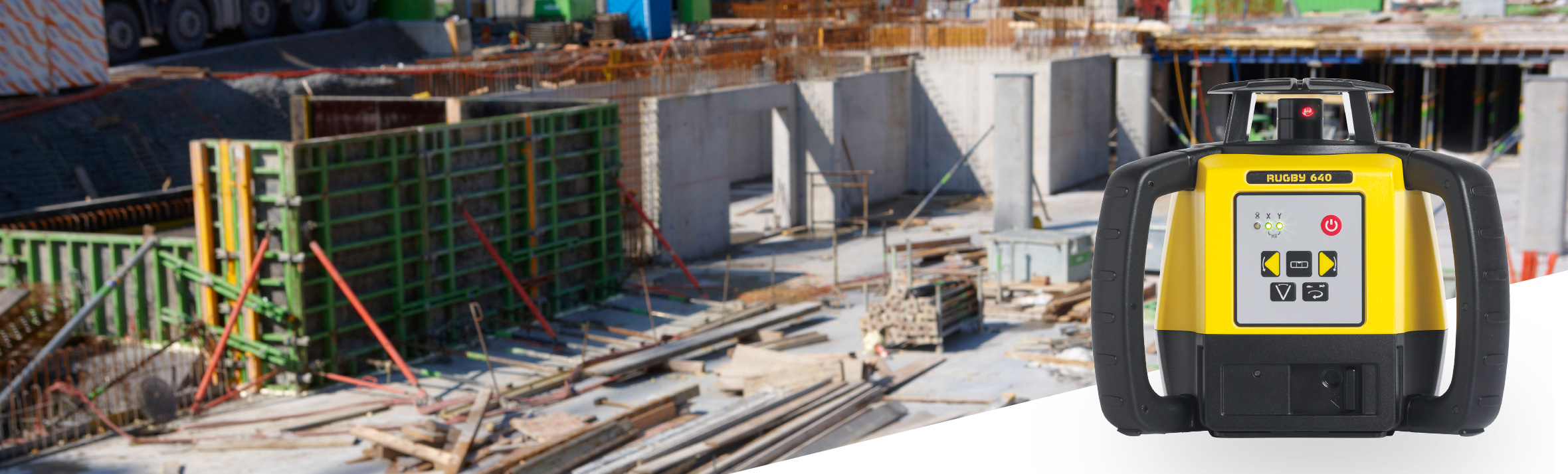Leica Rugby 640 rotating laser