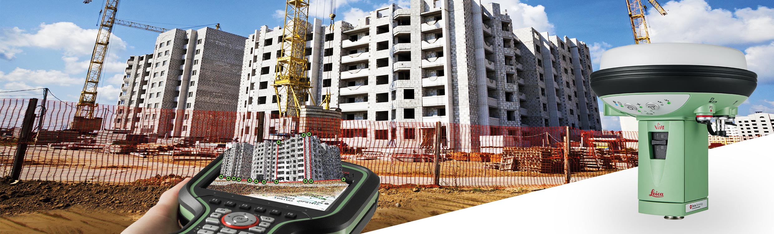 Leica Viva GS15 – het meest veelzijdige GNSS-systeem