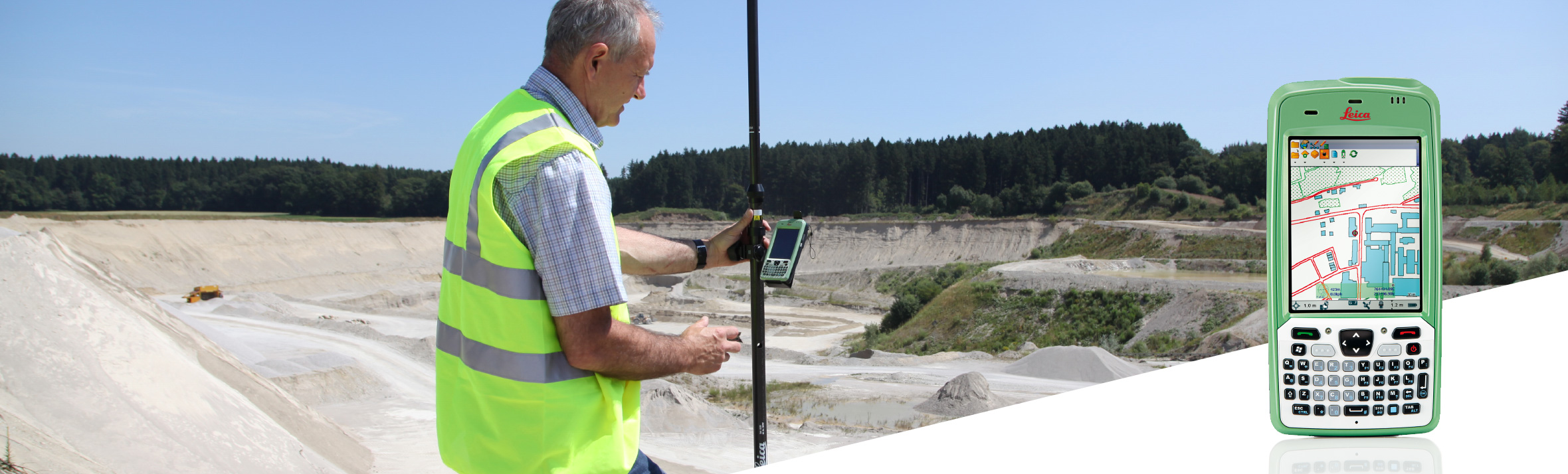 GPS portable Leica Zeno 5