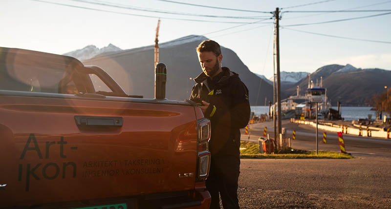 Artikon scanner med BLK2GO