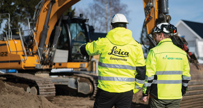 Supplier of machine control to Nordby Maskin