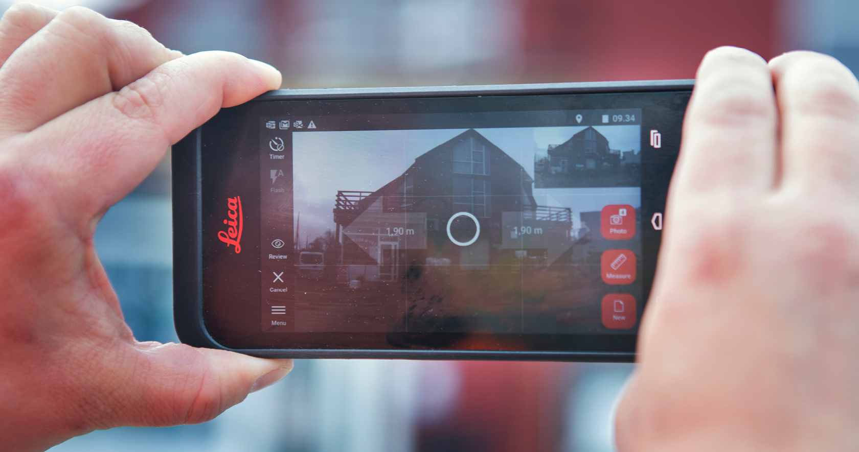 Leica BLK3D - Stillasprosjekt. Mål stillas