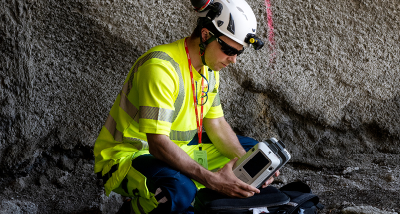 Leica RTC360 Tunnelbane projekt med Clinton