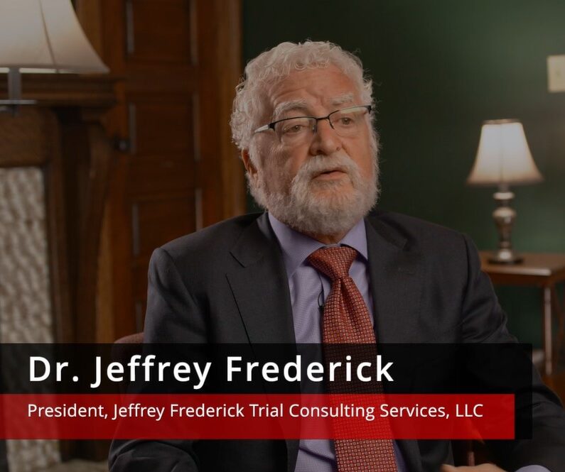 A silent witness - laser scanning. Quote Dr. J. Frederick